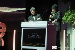 Dion Jones, Editor of Media Isle of Man & Andy Dalrymple, Deputy Editor of Media Isle of Man. Awards for Excellence 2025. Photo by Callum Staley (CJS Photography)