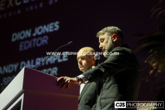 Dion Jones, Editor of Media Isle of Man & Andy Dalrymple, Deputy Editor of Media Isle of Man. Awards for Excellence 2025. Photo by Callum Staley (CJS Photography)