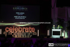 Dion Jones, Editor of Media Isle of Man & Andy Dalrymple, Deputy Editor of Media Isle of Man. Awards for Excellence 2025. Photo by Callum Staley (CJS Photography)