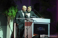 Dion Jones, Editor of Media Isle of Man & Andy Dalrymple, Deputy Editor of Media Isle of Man. Awards for Excellence 2025. Photo by Callum Staley (CJS Photography)