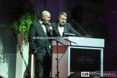 Dion Jones, Editor of Media Isle of Man & Andy Dalrymple, Deputy Editor of Media Isle of Man. Awards for Excellence 2025. Photo by Callum Staley (CJS Photography)