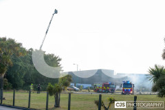Fire at Castletown & Malew Ambulance Station. Photo by Callum Staley (CJS Photography)