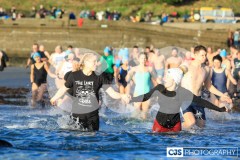 New Year’s Day Dip, Chapel Bay, Port St Mary. Photo by Callum Staley (CJS Photography)