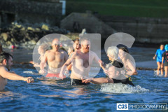 New Year’s Day Dip, Chapel Bay, Port St Mary. Photo by Callum Staley (CJS Photography)