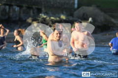 New Year’s Day Dip, Chapel Bay, Port St Mary. Photo by Callum Staley (CJS Photography)