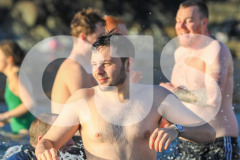 New Year’s Day Dip, Chapel Bay, Port St Mary. Photo by Callum Staley (CJS Photography)