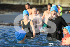 New Year’s Day Dip, Chapel Bay, Port St Mary. Photo by Callum Staley (CJS Photography)