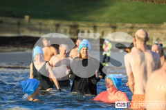 New Year’s Day Dip, Chapel Bay, Port St Mary. Photo by Callum Staley (CJS Photography)