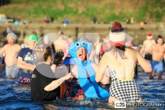New Year’s Day Dip, Chapel Bay, Port St Mary. Photo by Callum Staley (CJS Photography)