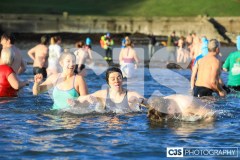 New Year’s Day Dip, Chapel Bay, Port St Mary. Photo by Callum Staley (CJS Photography)