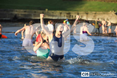 New Year’s Day Dip, Chapel Bay, Port St Mary. Photo by Callum Staley (CJS Photography)