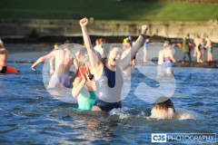 New Year’s Day Dip, Chapel Bay, Port St Mary. Photo by Callum Staley (CJS Photography)