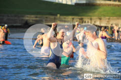 New Year’s Day Dip, Chapel Bay, Port St Mary. Photo by Callum Staley (CJS Photography)