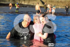 New Year’s Day Dip, Chapel Bay, Port St Mary. Photo by Callum Staley (CJS Photography)