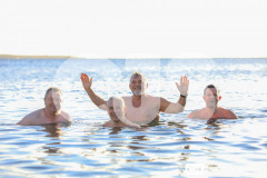 New Year’s Day Dip, Chapel Bay, Port St Mary. Photo by Callum Staley (CJS Photography)