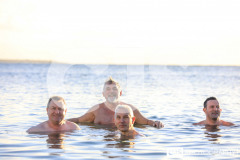 New Year’s Day Dip, Chapel Bay, Port St Mary. Photo by Callum Staley (CJS Photography)