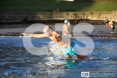 New Year’s Day Dip, Chapel Bay, Port St Mary. Photo by Callum Staley (CJS Photography)