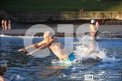 New Year’s Day Dip, Chapel Bay, Port St Mary. Photo by Callum Staley (CJS Photography)