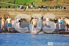 New Year’s Day Dip, Chapel Bay, Port St Mary. Photo by Callum Staley (CJS Photography)