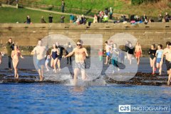 New Year’s Day Dip, Chapel Bay, Port St Mary. Photo by Callum Staley (CJS Photography)