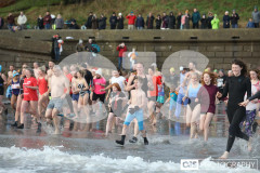 Chapel Beach, Port St Mary New Year Dip. Photo by Callum Staley (CJS Photography)