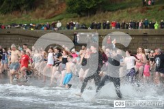 Chapel Beach, Port St Mary New Year Dip. Photo by Callum Staley (CJS Photography)