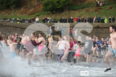 Chapel Beach, Port St Mary New Year Dip. Photo by Callum Staley (CJS Photography)
