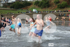 Chapel Beach, Port St Mary New Year Dip. Photo by Callum Staley (CJS Photography)