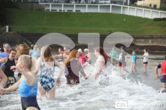 Chapel Beach, Port St Mary New Year Dip. Photo by Callum Staley (CJS Photography)