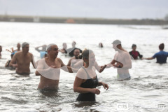 Chapel Beach, Port St Mary New Year Dip. Photo by Callum Staley (CJS Photography)
