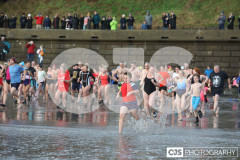 Chapel Beach, Port St Mary New Year Dip. Photo by Callum Staley (CJS Photography)