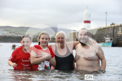 Inner Harbour, Port St Mary New Year Dip. Photo by Callum Staley (CJS Photography)