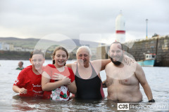 Inner Harbour, Port St Mary New Year Dip. Photo by Callum Staley (CJS Photography)