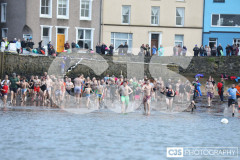Inner Harbour, Port St Mary New Year Dip. Photo by Callum Staley (CJS Photography)