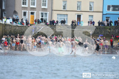 Inner Harbour, Port St Mary New Year Dip. Photo by Callum Staley (CJS Photography)