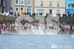 Inner Harbour, Port St Mary New Year Dip. Photo by Callum Staley (CJS Photography)