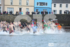 Inner Harbour, Port St Mary New Year Dip. Photo by Callum Staley (CJS Photography)