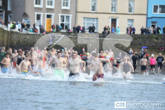 Inner Harbour, Port St Mary New Year Dip. Photo by Callum Staley (CJS Photography)