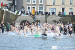 Inner Harbour, Port St Mary New Year Dip. Photo by Callum Staley (CJS Photography)