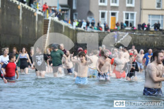 Inner Harbour, Port St Mary New Year Dip. Photo by Callum Staley (CJS Photography)
