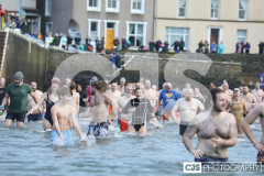 Inner Harbour, Port St Mary New Year Dip. Photo by Callum Staley (CJS Photography)