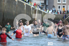Inner Harbour, Port St Mary New Year Dip. Photo by Callum Staley (CJS Photography)