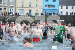 Inner Harbour, Port St Mary New Year Dip. Photo by Callum Staley (CJS Photography)