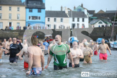 Inner Harbour, Port St Mary New Year Dip. Photo by Callum Staley (CJS Photography)