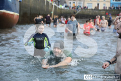 Inner Harbour, Port St Mary New Year Dip. Photo by Callum Staley (CJS Photography)