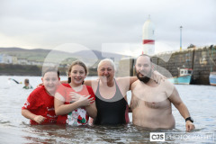 Inner Harbour, Port St Mary New Year Dip. Photo by Callum Staley (CJS Photography)