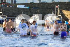 New Year’s Day Dip, Inner Harbour, Port St Mary. Photo by Callum Staley (CJS Photography)