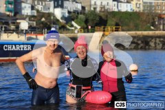 New Year’s Day Dip, Inner Harbour, Port St Mary. Photo by Callum Staley (CJS Photography)