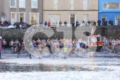 New Year’s Day Dip, Inner Harbour, Port St Mary. Photo by Callum Staley (CJS Photography)