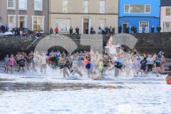New Year’s Day Dip, Inner Harbour, Port St Mary. Photo by Callum Staley (CJS Photography)